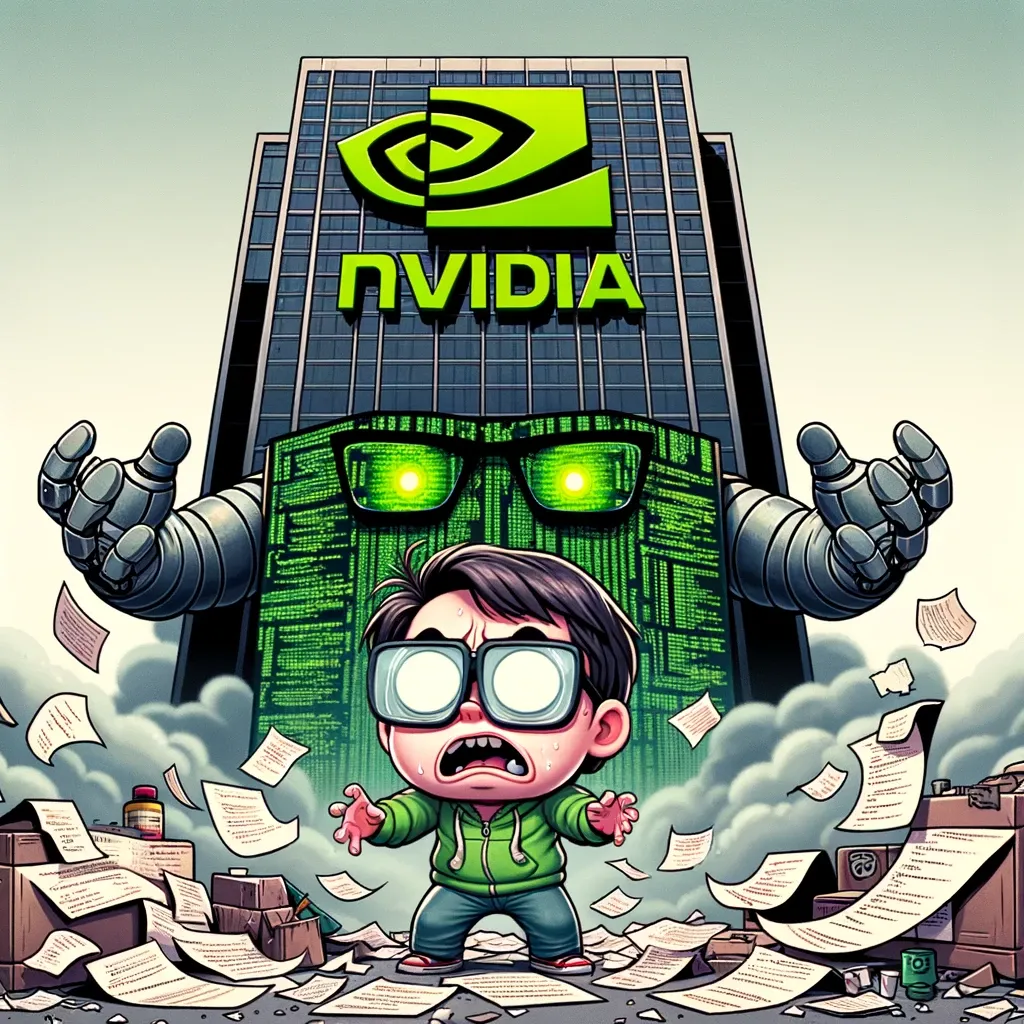 You have been replaced by Evil Nvidia as a programmer.